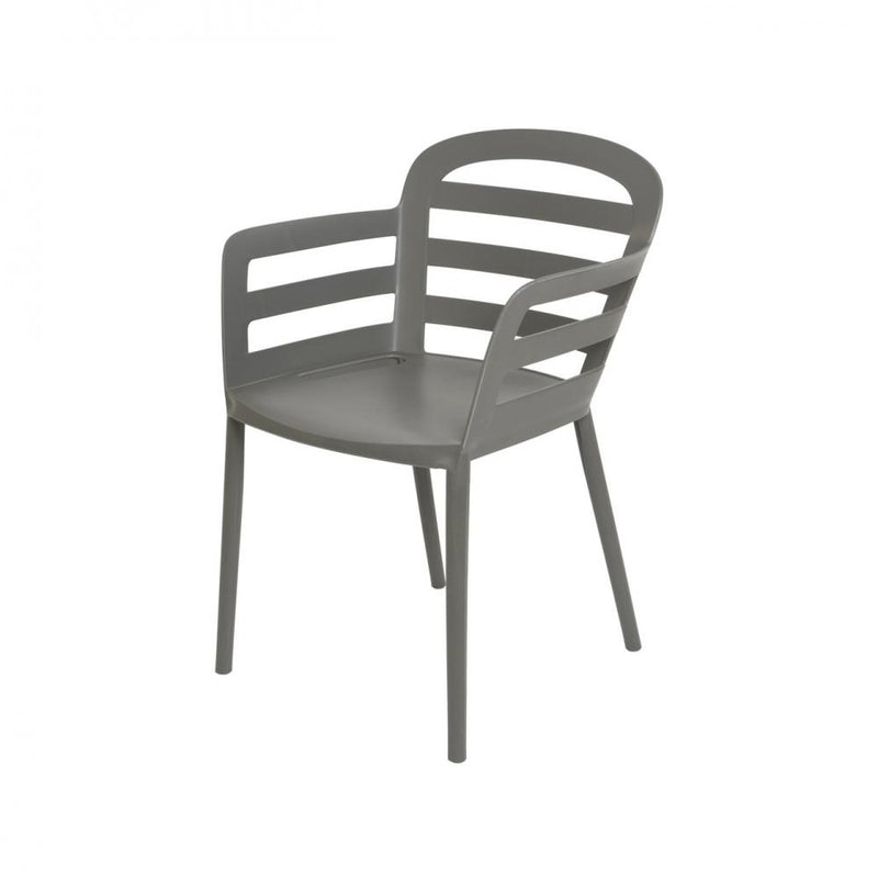 New York Dining Chair - Anthracite - SINGLE GARDEN BENCH/ CHAIR - Beattys of Loughrea