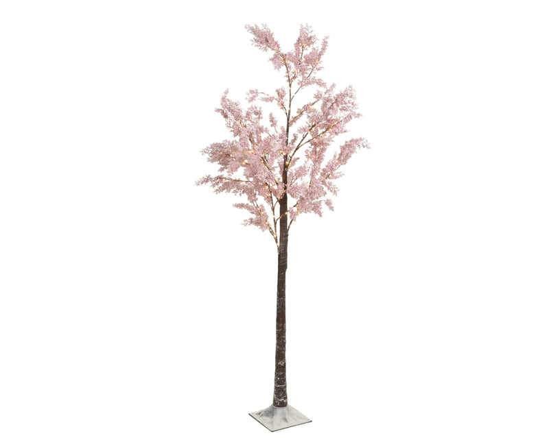 6ft Micro LED Pink Blossom Christmas Tree - 180cm - XMAS TREE ARTIFICIAL - Beattys of Loughrea