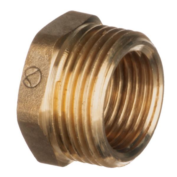 042 1 1/4" X 1" Brass Bushing - SANBRA FYFFE INSULATOR FITT COPPER - Beattys of Loughrea