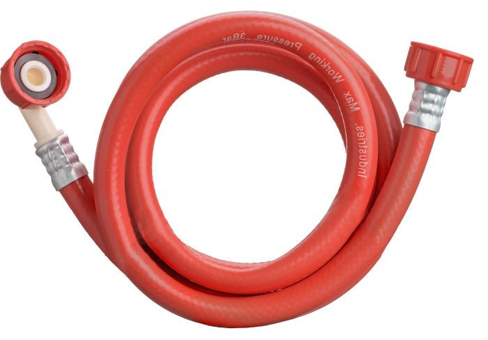1.5M Aqua Normin Red Appliance Hose EP15WMHR - WASHER DRYER OVEN FRIDGE SPARES - Beattys of Loughrea