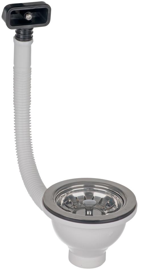 Basket Trainer Sink Waste Cw Rectang Of 11/2In EP312BSW2 - PLUGS & CHAINS, WASTES - Beattys of Loughrea