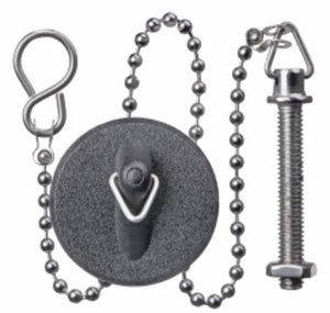 Poly Basin Plug & Chain Set Eppc1 - PLUGS & CHAINS, WASTES - Beattys of Loughrea