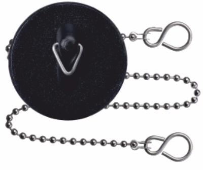 Poly Sink Plug & Chain Set Eppc2 - PLUGS & CHAINS, WASTES - Beattys of Loughrea