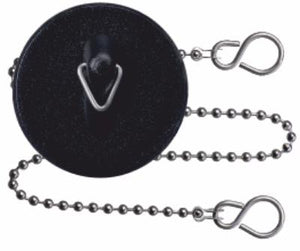 Poly Sink Plug & Chain Set Eppc2 - PLUGS & CHAINS, WASTES - Beattys of Loughrea