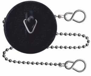 Poly Sink Plug & Chain Set Eppc2 - PLUGS & CHAINS, WASTES - Beattys of Loughrea