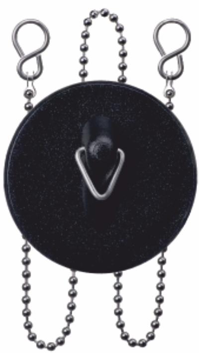 Poly Bath Plug & Chain Set Eppc3 - PLUGS & CHAINS, WASTES - Beattys of Loughrea