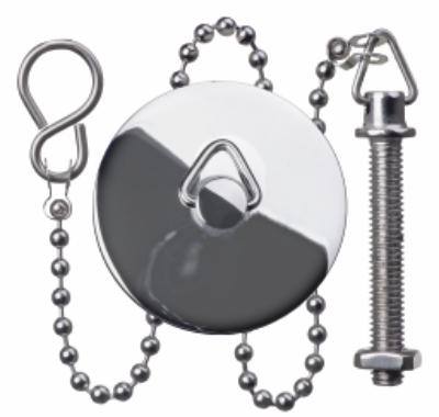 Cp Basin Plug & Chain Set Eppc4 - PLUGS & CHAINS, WASTES - Beattys of Loughrea