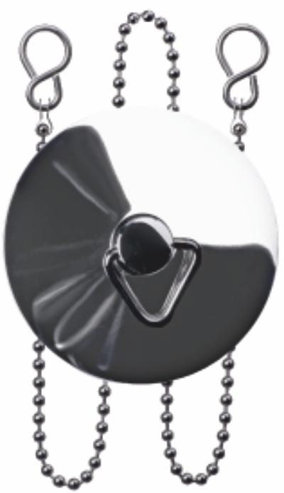 Cp Bath Plug & Chain Set Eppc6 - PLUGS & CHAINS, WASTES - Beattys of Loughrea