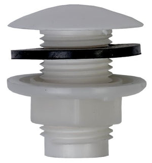 White Cistern Overflow Stopper Epwchs - Beattys of Loughrea , www.beattys.ie