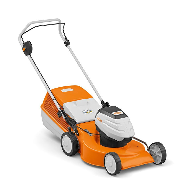 STIHL RMA253 Lawnmower Steel Deck Push with Battery and Charger - LAWNMOWERS/ROLLERS - Beattys of Loughrea