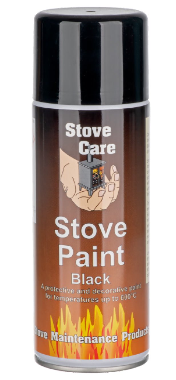 Stove Care 400Ml Paint Matt Black SC400SP - METAL PAINTS - Beattys of Loughrea