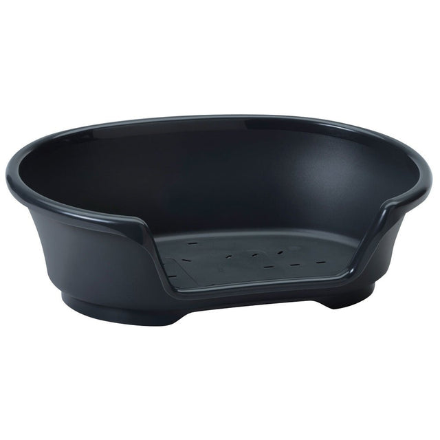 Pet Bed 78Cm 30In Black Plastic - PET SLEEPING BASKET, BEDS - Beattys of Loughrea
