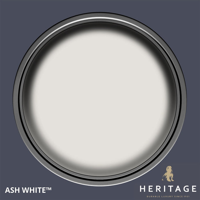 Dulux Heritage Velvet Matt Ash White 1L - BASES - Beattys of Loughrea