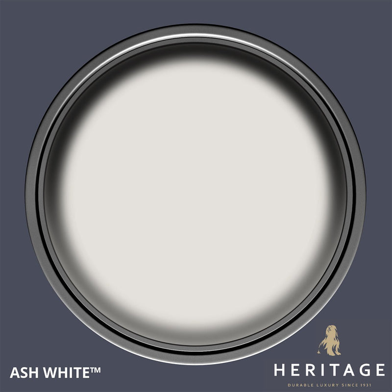 Dulux Heritage Eggshell Ash White 2.5L - BASES - Beattys of Loughrea
