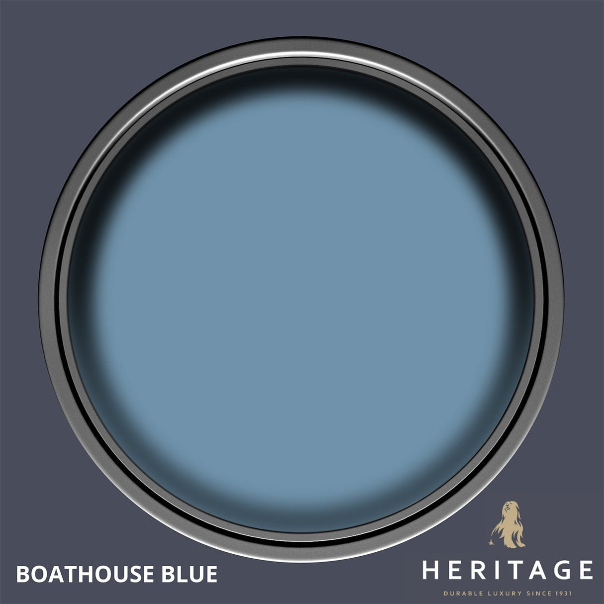 Dulux Heritage Eggshell Boathouse Blue 2.5L - BASES - Beattys of Loughrea