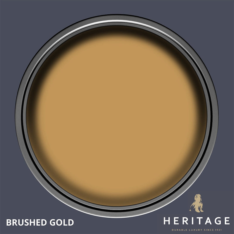 Dulux Heritage Eggshell Brushed Gold 2.5L - BASES - Beattys of Loughrea