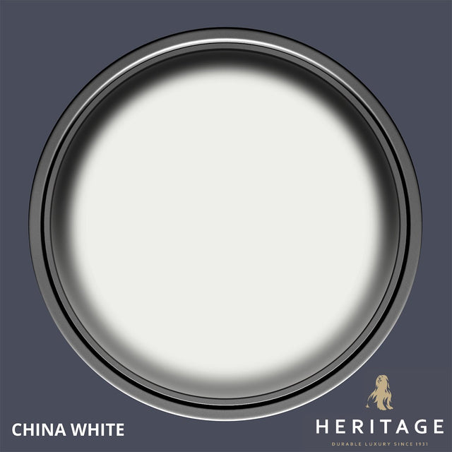 Dulux Heritage Velvet Matt China White 10L - BASES - Beattys of Loughrea