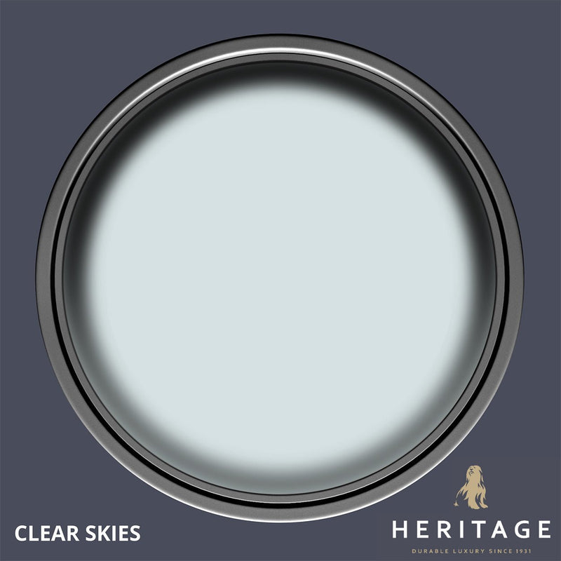 Dulux Heritage Eggshell Clear Skies 2.5L - BASES - Beattys of Loughrea