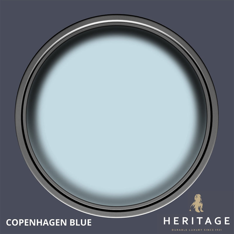 Dulux Heritage Velvet Matt Copenhagen Blue 1L - BASES - Beattys of Loughrea