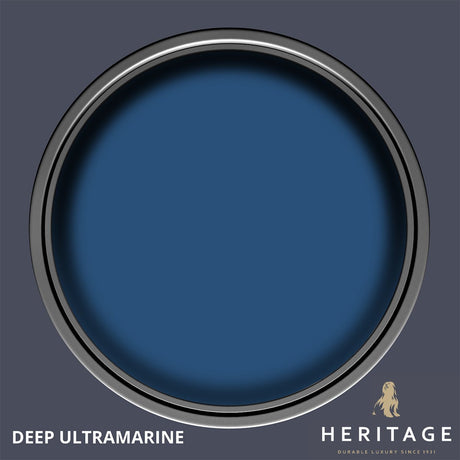 Dulux Heritage Eggshell Deep Ultramarine 750Ml - BASES - Beattys of Loughrea