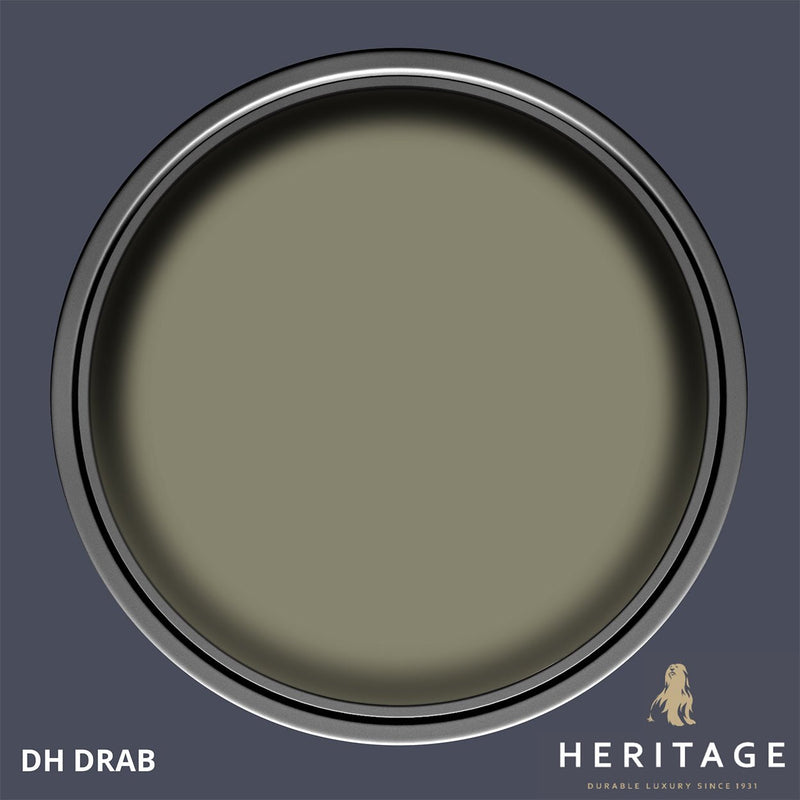 Dulux Heritage Eggshell Dh Drab 2.5L - BASES - Beattys of Loughrea