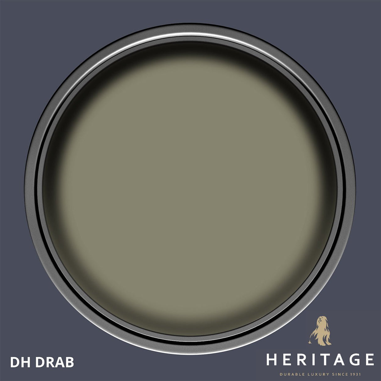 Dulux Heritage Velvet Matt Dh Drab 5L - BASES - Beattys of Loughrea