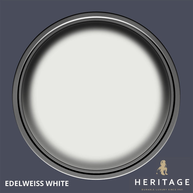Dulux Heritage Velvet Matt Edelweiss White 5L - BASES - Beattys of Loughrea