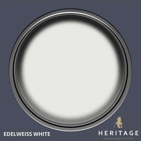 Dulux Heritage Velvet Matt Edelweiss White 1L - BASES - Beattys of Loughrea