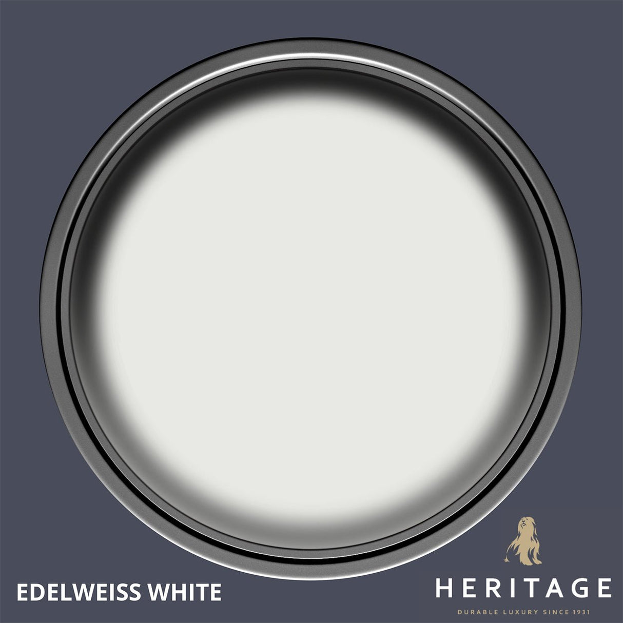 Dulux Heritage Velvet Matt Edelweiss White 2.5L - BASES - Beattys of Loughrea