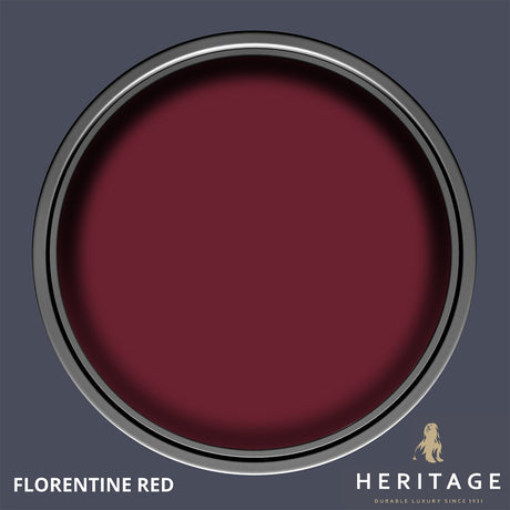 Dulux Heritage Eggshell Florentine Red 750Ml - BASES - Beattys of Loughrea