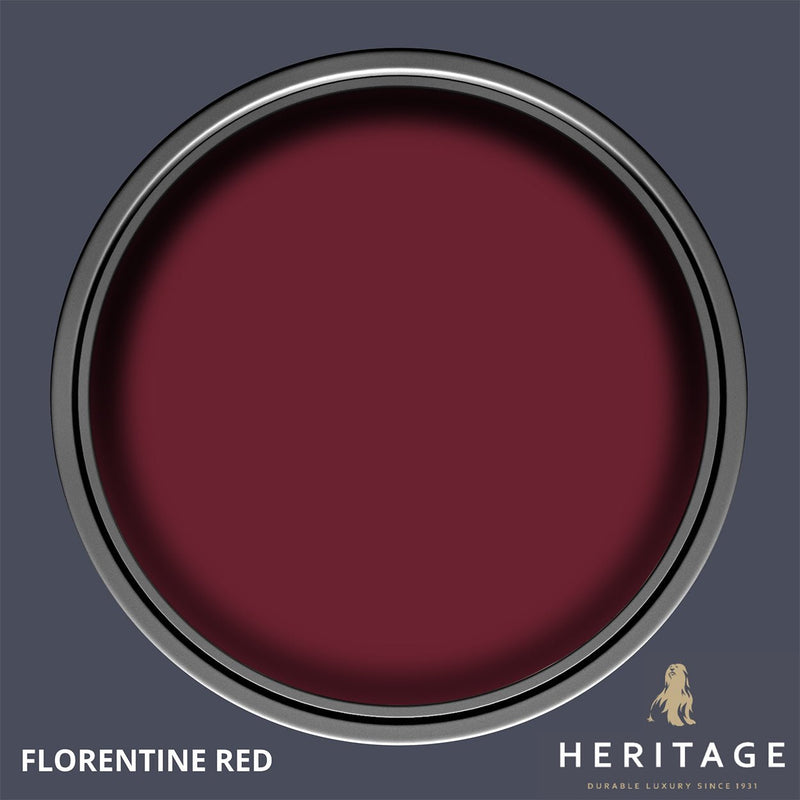 Dulux Heritage Eggshell Florentine Red 2.5L - BASES - Beattys of Loughrea