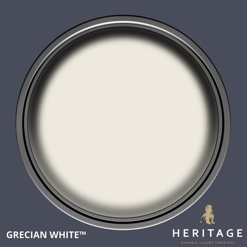 Dulux Heritage Eggshell Grecian White 2.5L - BASES - Beattys of Loughrea