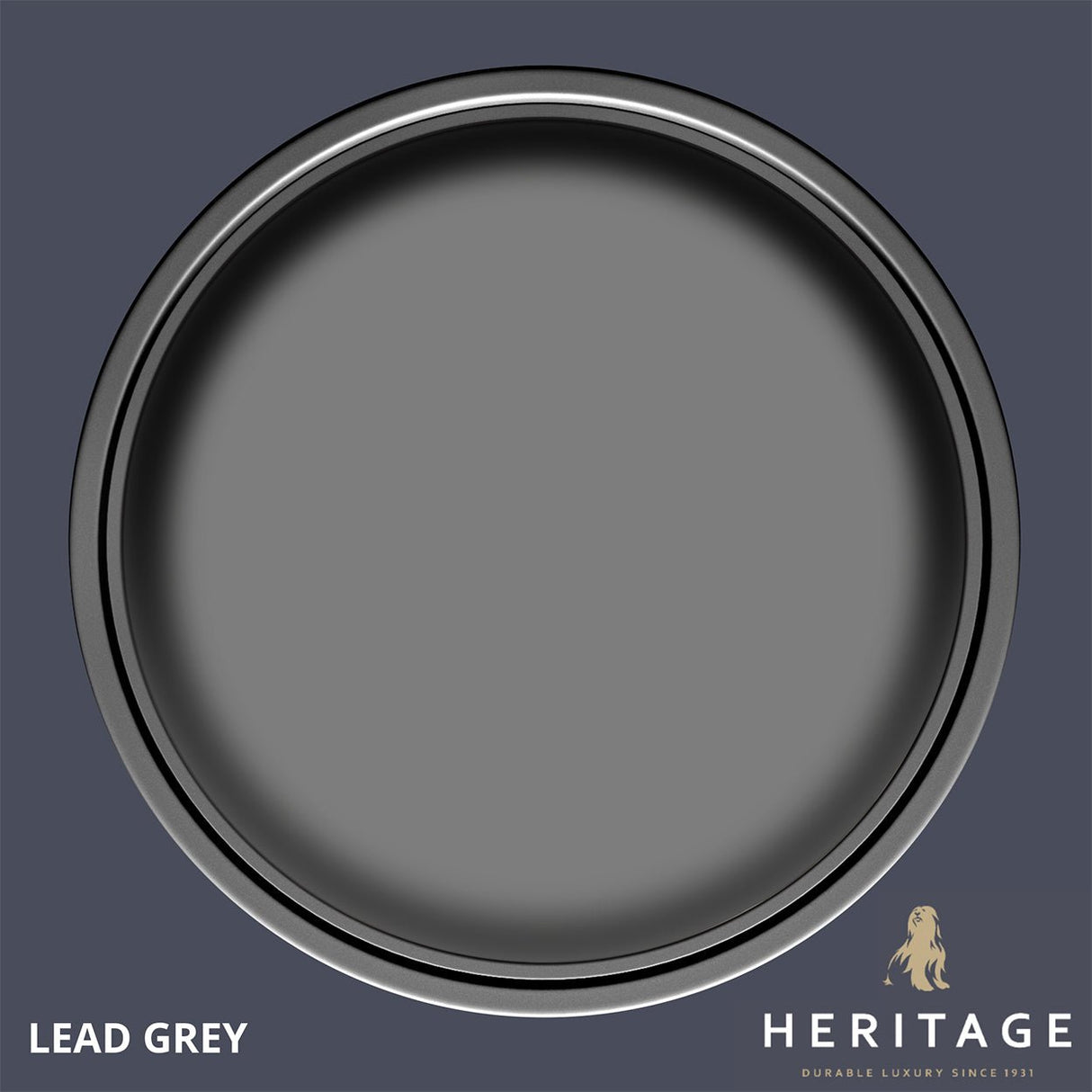 Dulux Heritage Eggshell Lead Grey 750Ml - BASES - Beattys of Loughrea