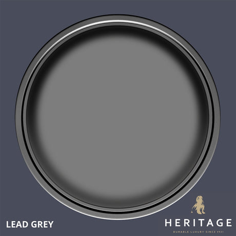 Dulux Heritage Velvet Matt Lead Grey 5L - BASES - Beattys of Loughrea