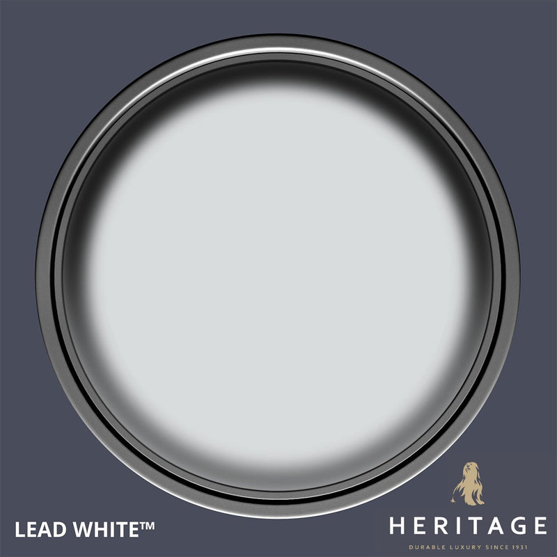 Dulux Heritage Velvet Matt Lead White 1L - BASES - Beattys of Loughrea