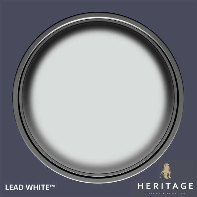 Dulux Heritage Velvet Matt Lead White 5L - BASES - Beattys of Loughrea