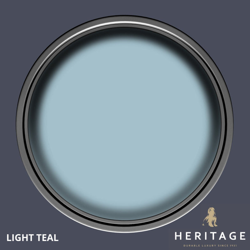 Dulux Heritage Velvet Matt Light Teal 1L - BASES - Beattys of Loughrea