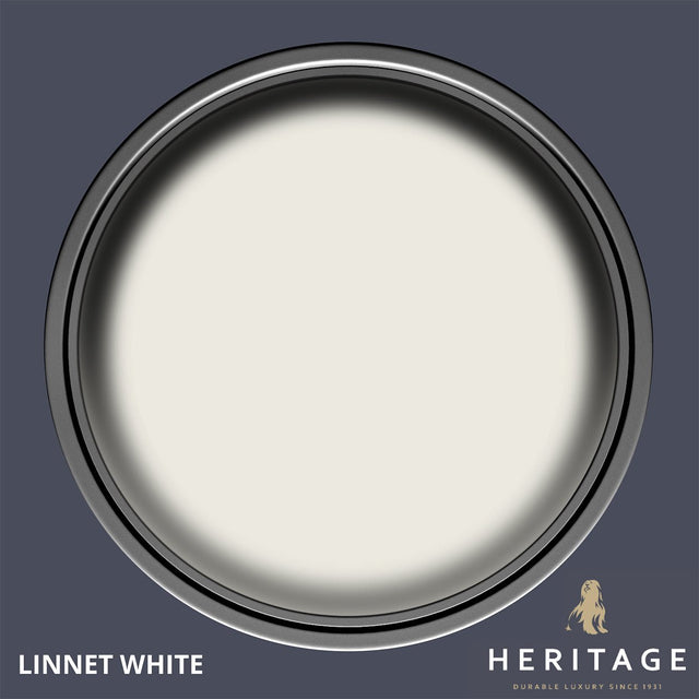 Dulux Heritage Velvet Matt Linnet White 10L - BASES - Beattys of Loughrea