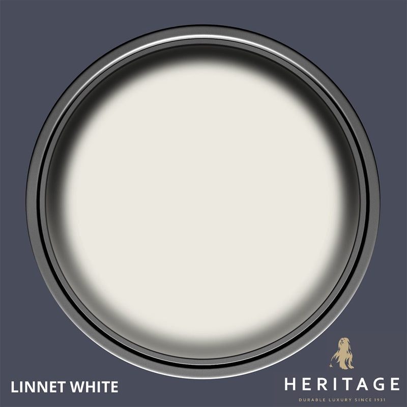 Dulux Heritage Eggshell Linnet White 2.5L - BASES - Beattys of Loughrea