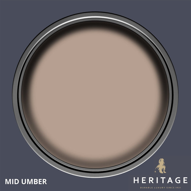 Dulux Heritage Eggshell Mid Umber 2.5L - BASES - Beattys of Loughrea