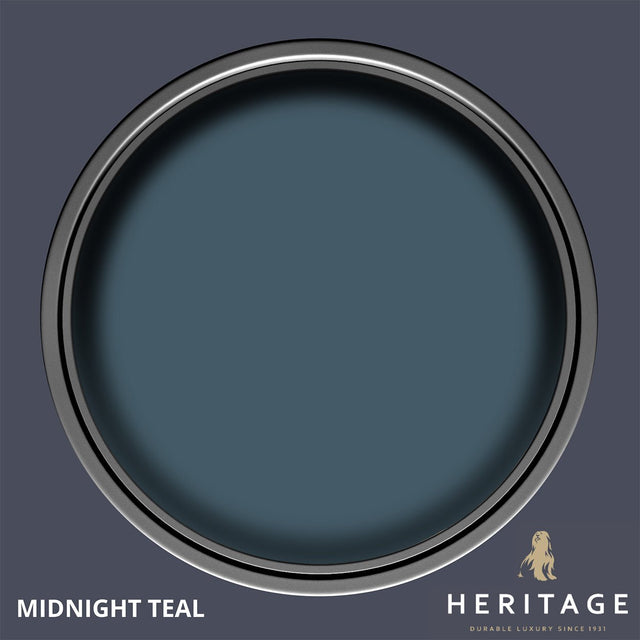 Dulux Heritage Eggshell Midnight Teal 2.5L - BASES - Beattys of Loughrea