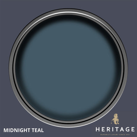 Dulux Heritage Velvet Matt Midnight Teal 5L - BASES - Beattys of Loughrea