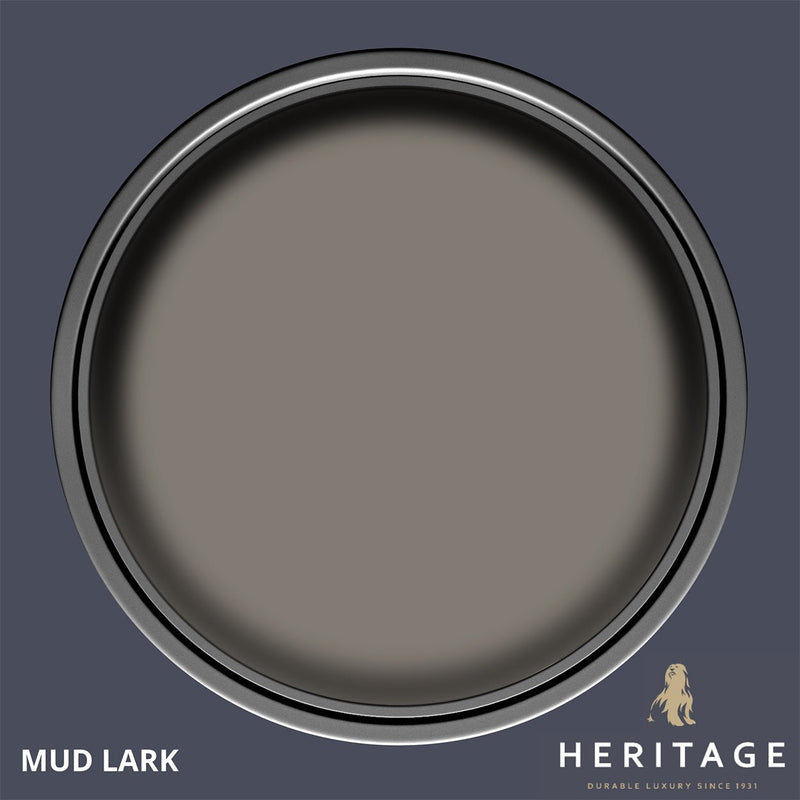 Dulux Heritage Velvet Matt Mud Lark 1L - BASES - Beattys of Loughrea