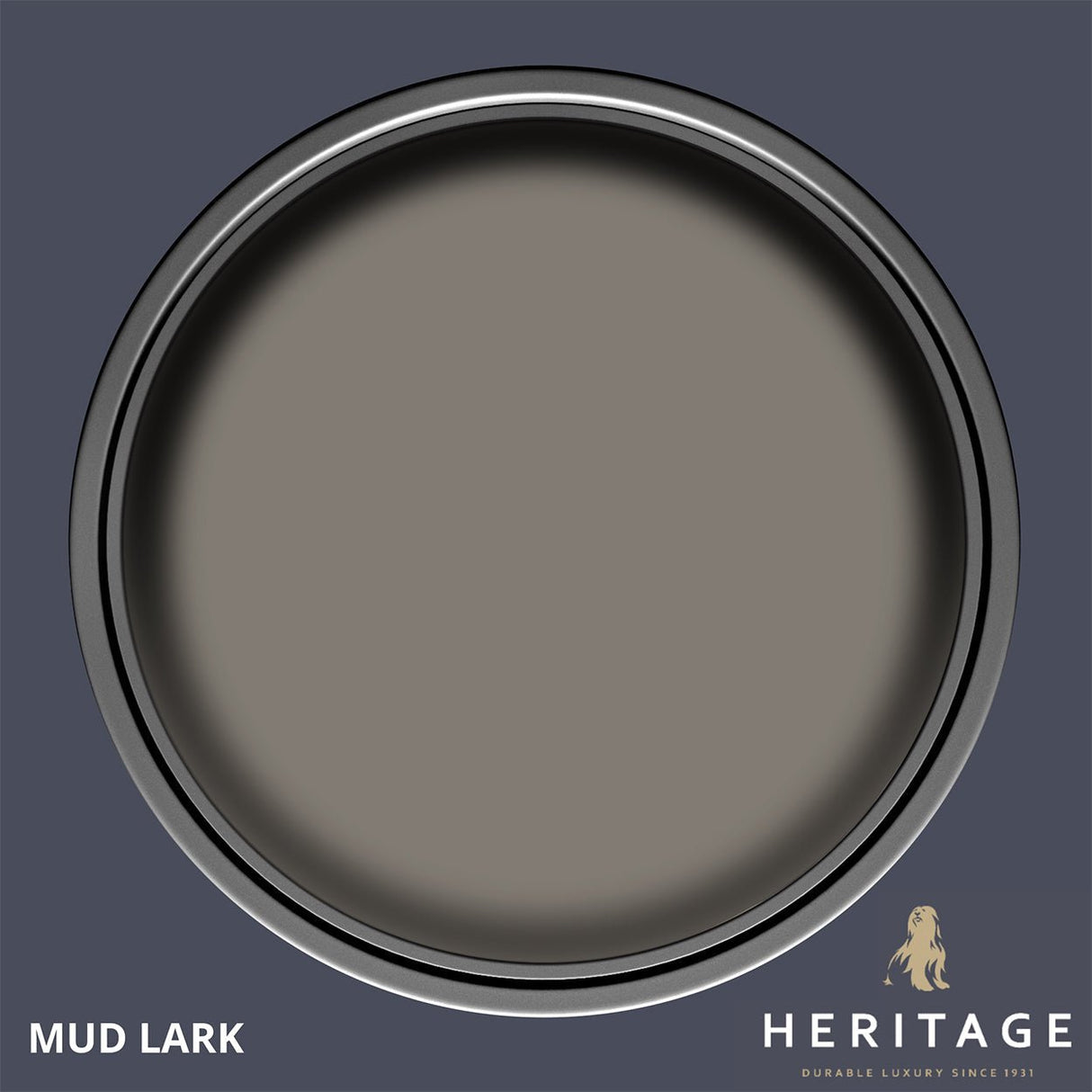 Dulux Heritage Velvet Matt Mud Lark 2.5L - BASES - Beattys of Loughrea