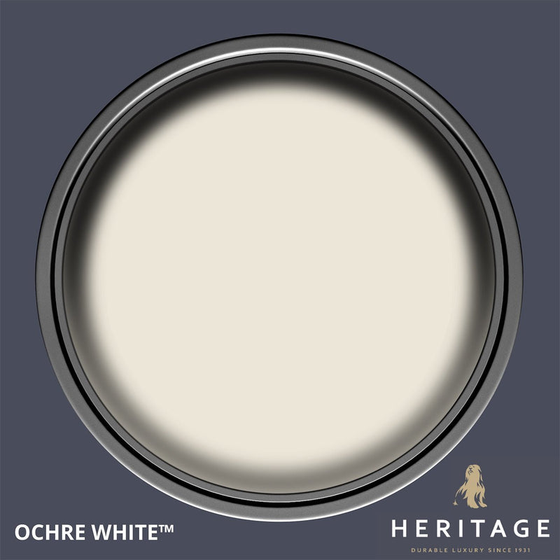 Dulux Heritage Eggshell Ochre White 2.5L - BASES - Beattys of Loughrea