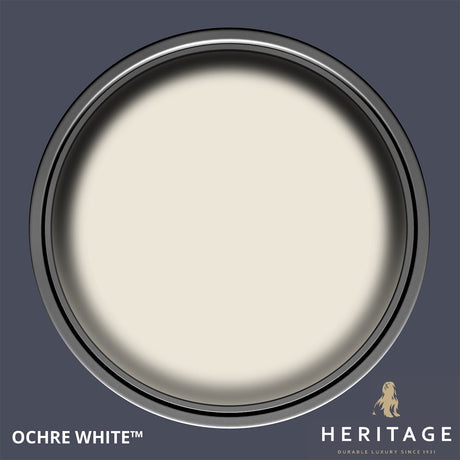 Dulux Heritage Velvet Matt Ochre White 5L - BASES - Beattys of Loughrea