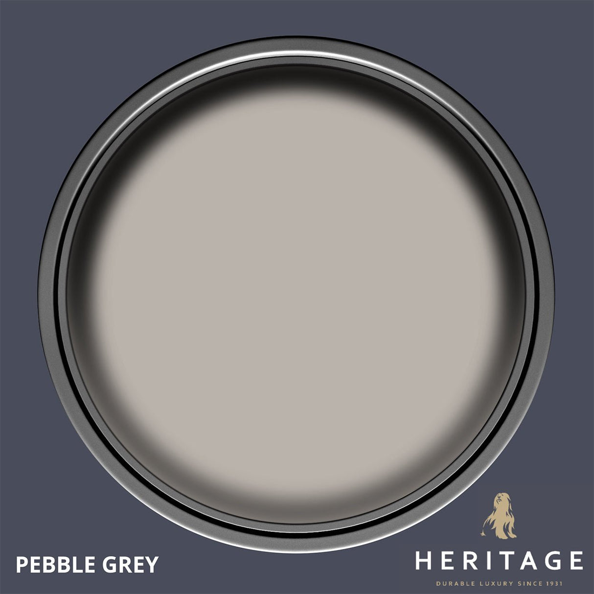 Dulux Heritage Eggshell Pebble Grey 750Ml - BASES - Beattys of Loughrea