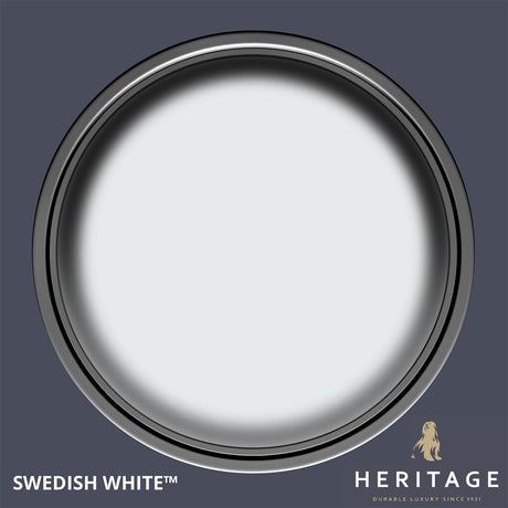 Dulux Heritage Velvet Matt Swedish White 2.5L - BASES - Beattys of Loughrea