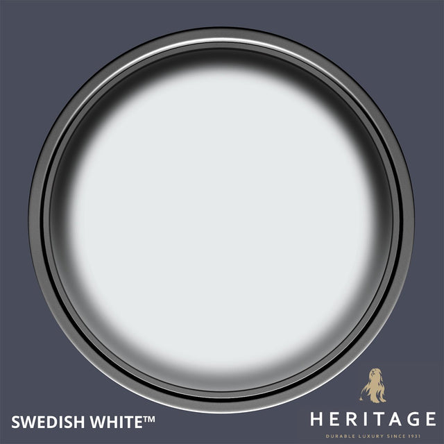 Dulux Heritage Velvet Matt Swedish White 2.5L - BASES - Beattys of Loughrea