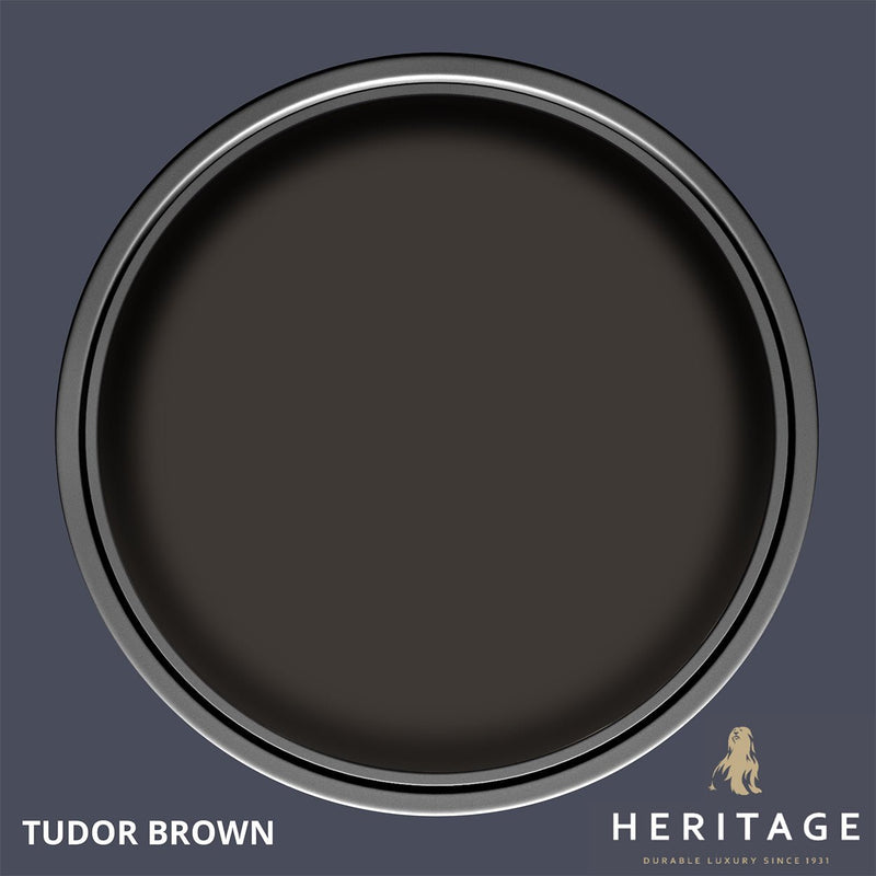 Dulux Heritage Eggshell Tudor Brown 2.5L - BASES - Beattys of Loughrea